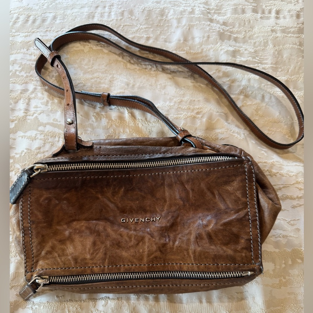 Authentic Givenchy Tumbled Sheepskin Mini Pandora